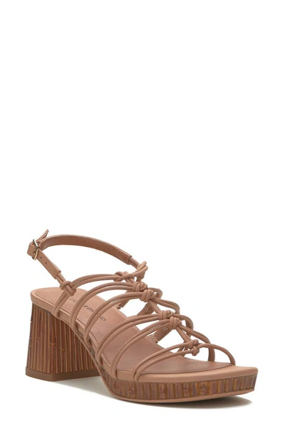 Lucky Brand Bassie Slingback Sandal In Tan