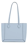 Strathberry Mosaic Leather Shopper Tote In Blue / Navy