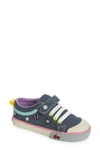 See Kai Run Kids' Girls' Kristin Embroidered Chambray Sneakers - Toddler In Multi