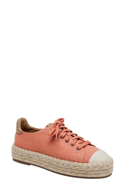 Linea Paolo Silva Espadrille Sneaker In Rose/ Desert