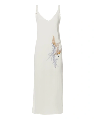 Mlm Nixon Bird Embroidered Slip Dress