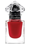 Guerlain La Petite Robe Noir Deliciously Shiny Nail Colour In 022 Red Bow Tie