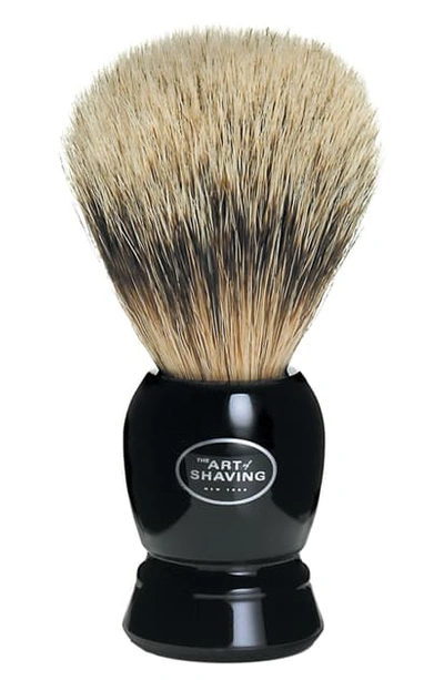 The Art Of Shaving Fine Badger Hair Brush, Black