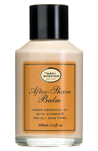The Art Of Shaving Alcohol-free After-shave Balm, Lemon In Yellow