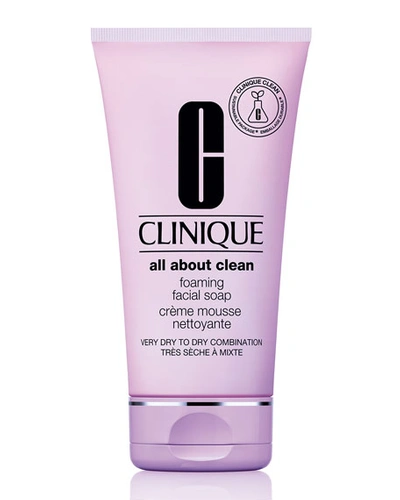 Clinique All About Clean Foaming Facial Soap, 5.0 oz