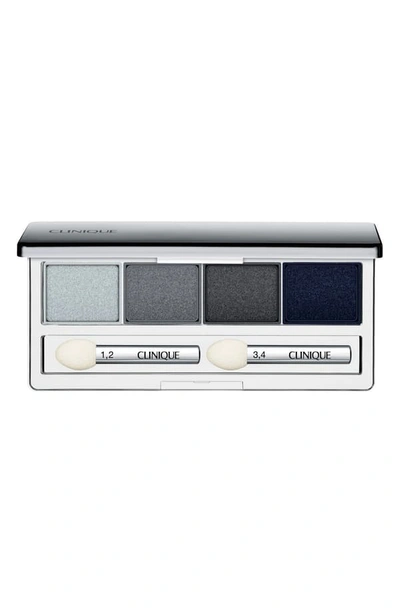 Clinique All About Shadow Eyeshadow Quad - Smoke And Mirrors In Smoke And Mirrors