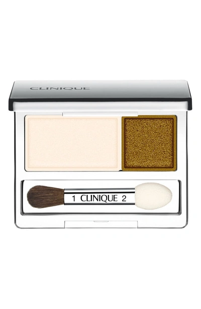 Clinique All About Shadow Eyeshadow Duo - Buttered Toast In Buttered Toast