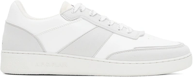 A.p.c. White Plain Sneakers