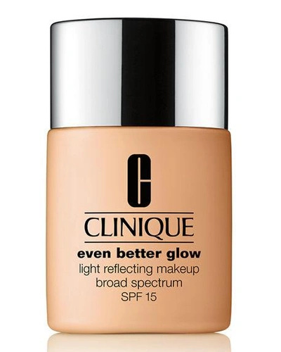 Clinique Even Better Glow Light Reflecting Makeup Broad Spectrum Spf 15, 1.0 Oz./ 30 Ml, Ecru In 22 Ecru