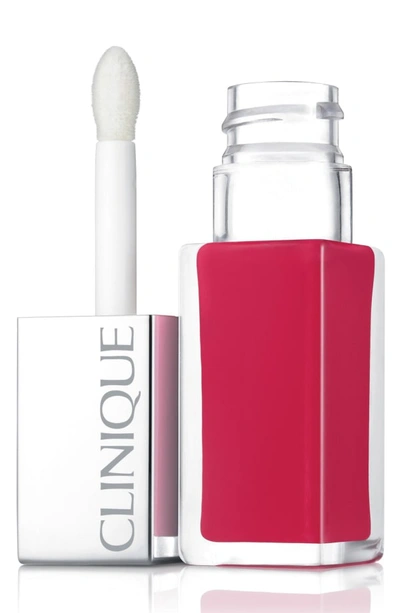 Clinique Pop Lacquer Lip Colour + Primer In Sweetie Pop