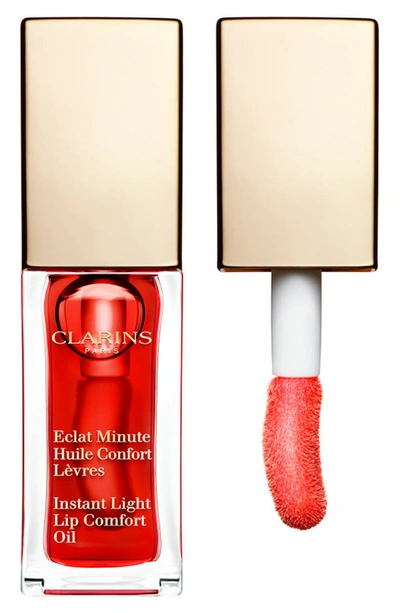 Clarins Instant Light Lip Comfort Oil - Red Cherry