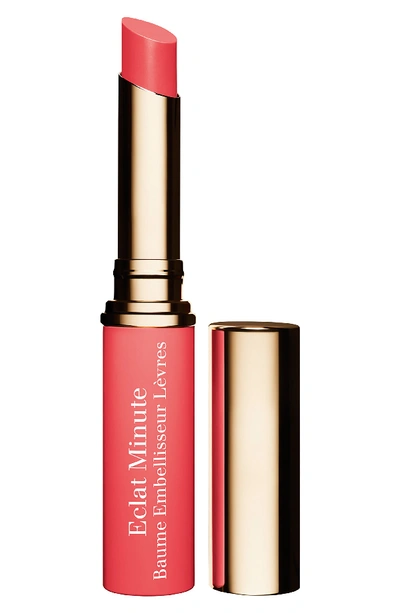 Clarins Instant Light Lip Balm Perfector In 07 Toffee Pink Shimmer