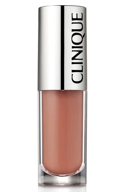 Clinique Pop Splash Lip Gloss + Hydration, 0.14 Fl. Oz. In Caramel Pop