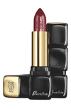 Guerlain Kisskiss Creamy Satin Finish Lipstick Cherry Pink 362 0.12 oz/ 3.4 G In 362 Cherry Pink