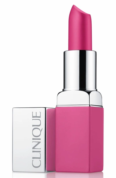 Clinique Pop Matte Lip Colour + Primer In Mod Pop