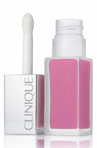 Clinique Pop Liquid Matte Lip Colour + Primer Petal Pop 0.2 oz