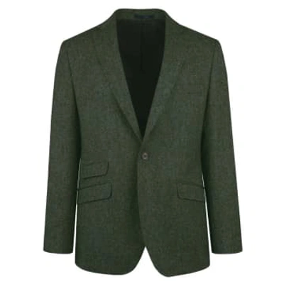 Torre Donegal Suit Jacket In Green