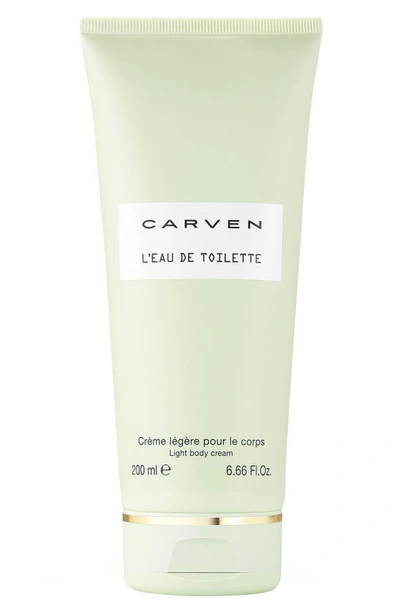 Carven L'eau De Toilette Light Body Cream, 6.6 Oz.