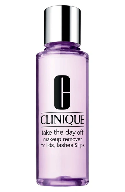 Clinique Take The Day Off Makeup Remover For Lids, Lashes & Lips (all Skin Types) (125ml) In White