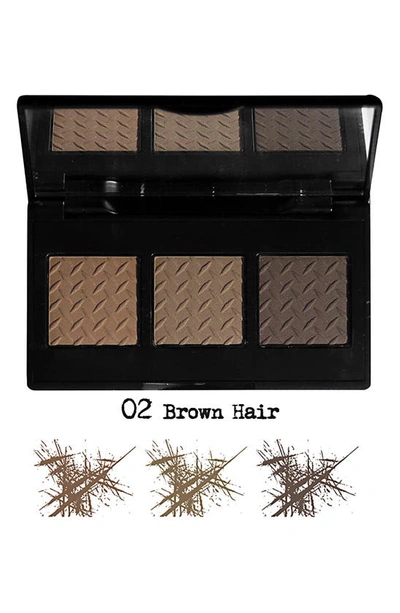 The Brow Gal The Convertible Brow Powder/pomade Compact, 02 Brown Hair In 02 Brown