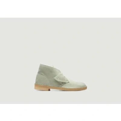 Clarks Originals Desert Boot In Green