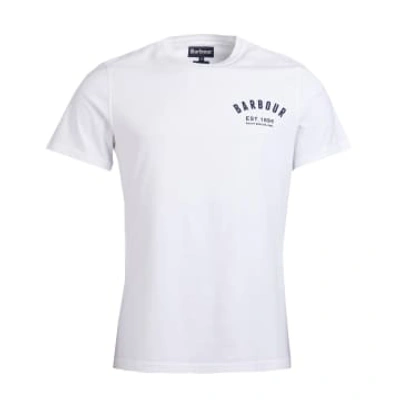 Barbour Preppy T-shirt White