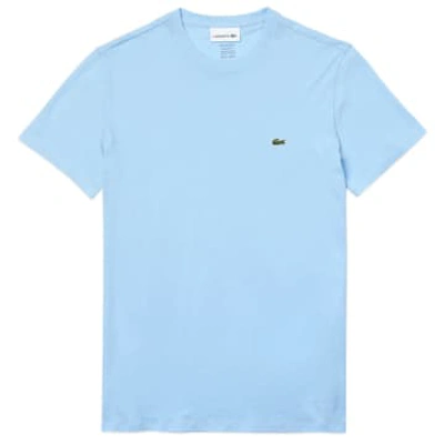 Lacoste Pima Cotton T-shirt Th6709 In Water