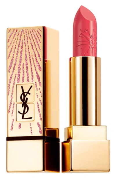 Saint Laurent Limited Edition Rouge Pur Couture Dazzling Lights Edition Lipstick In 52 Rouge Rose