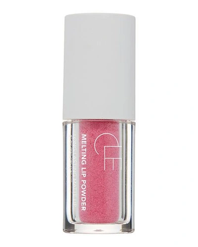 Cle Cosmetics Melting Lip Powder Lipstick In Barbie Pink