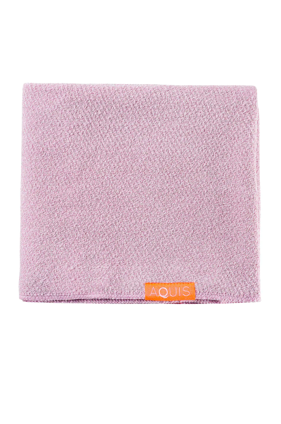 Aquis Luxe Desert Rose Hair Towel