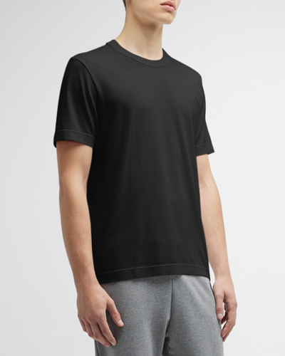 Cdlp Lyocell And Pima Cotton-blend Jersey T-shirt In Black