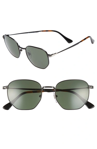 Persol Irregular 52mm Sunglasses - Black