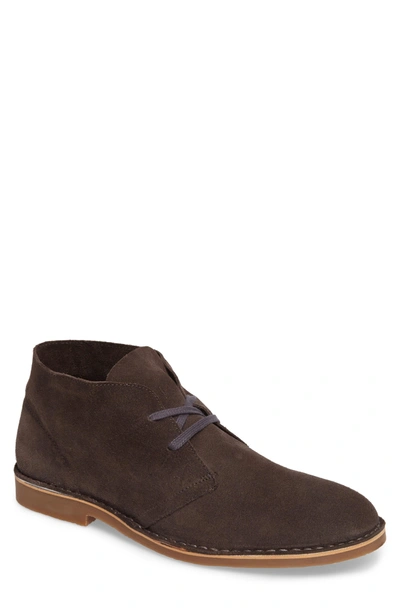 Supply Lab Beau Chukka Boot In Grey Suede