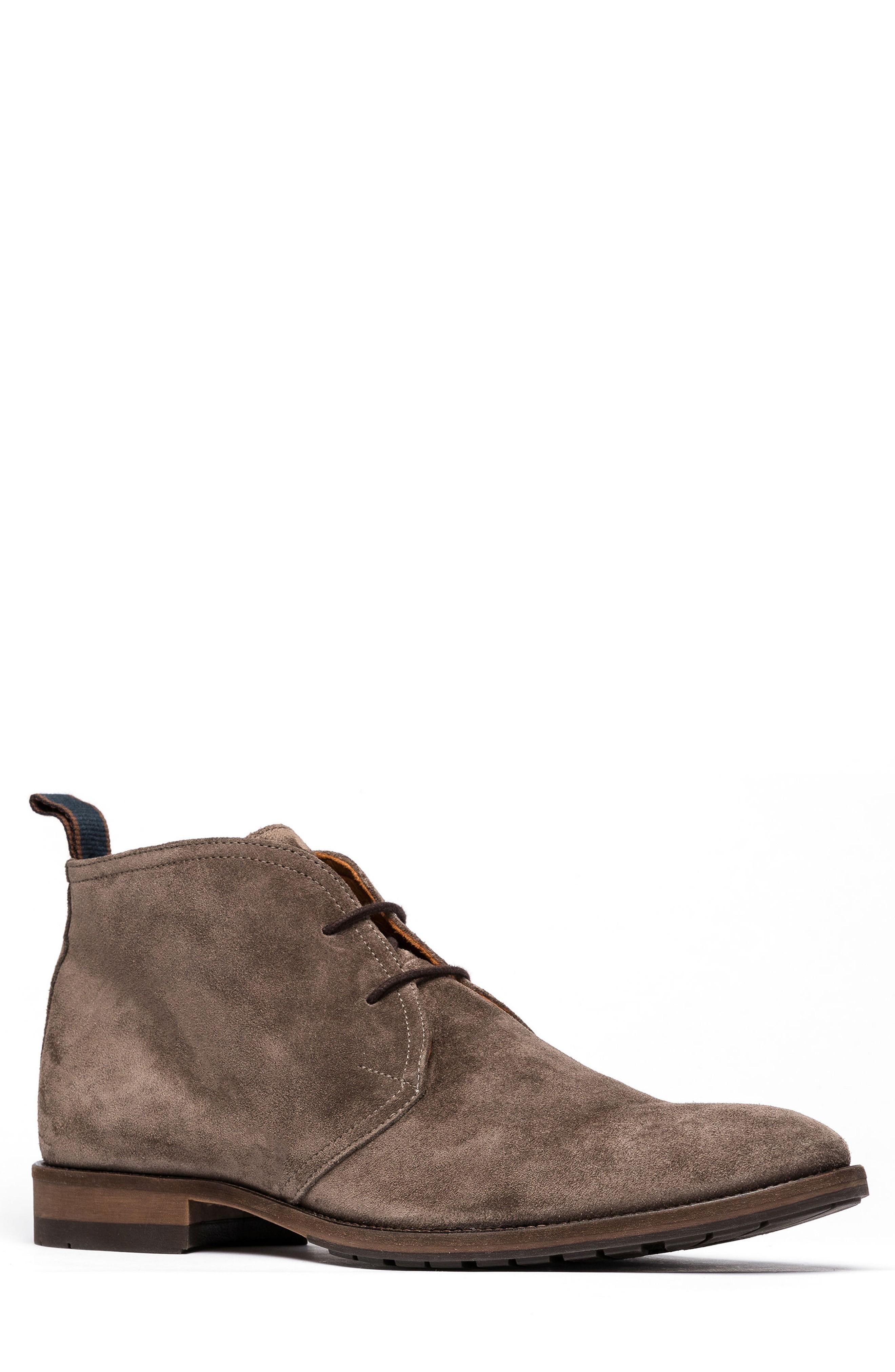 taupe chukka boots
