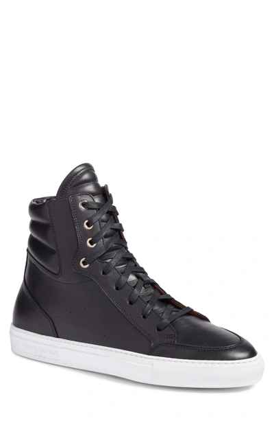 Grand Voyage Belmondo Sneaker In Black Leather