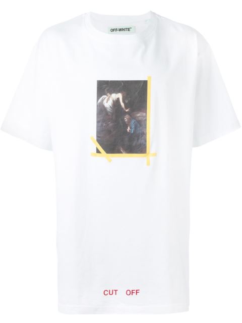 Off-white Painting Print T-shirt | ModeSens