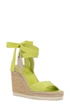 Vince Camuto Bendsen Wedge Sandal In Acid Lime