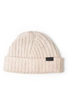 Melin All Day Beanie - White In Oatmeal Heather