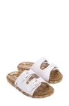 Melissa Kids' Mini  Wide Ii Slide Sandal In Beige