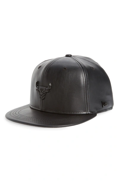 Leather snapback hotsell new era