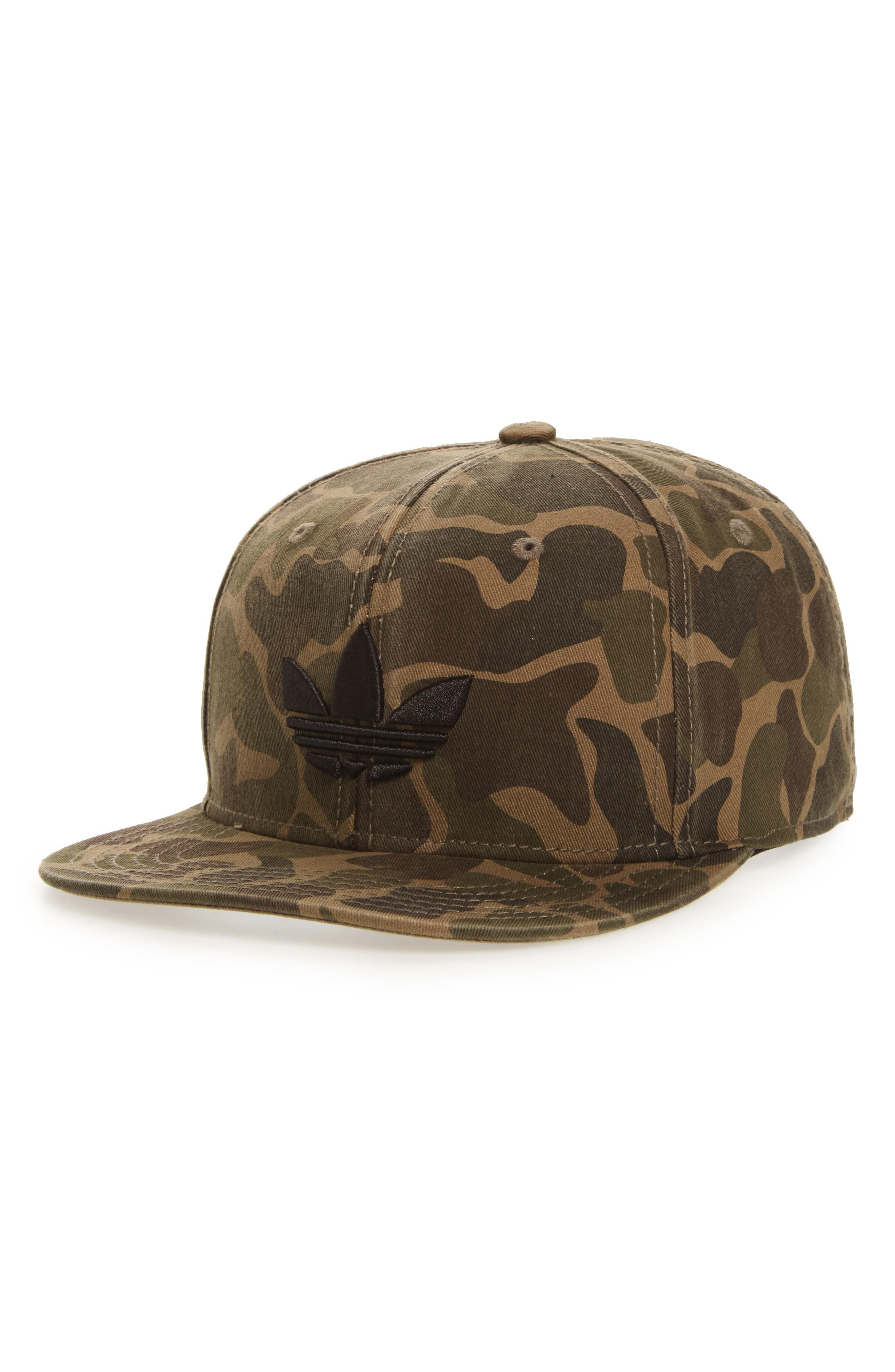 adidas camo snapback