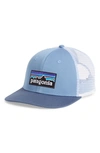 Patagonia P-6 Logo Trucker Hat - Blue In Railroad Blue