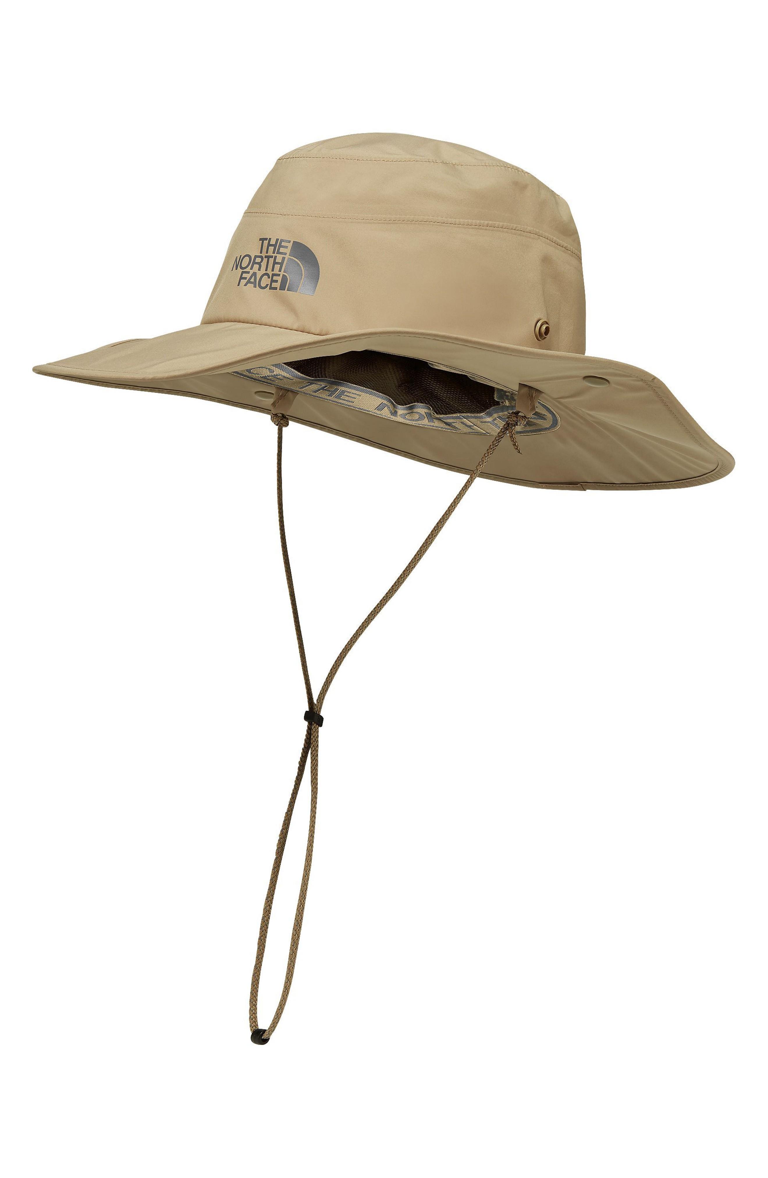 The North Face Gore Tex Hiker Hat In Dune Beige Zinc Grey Modesens