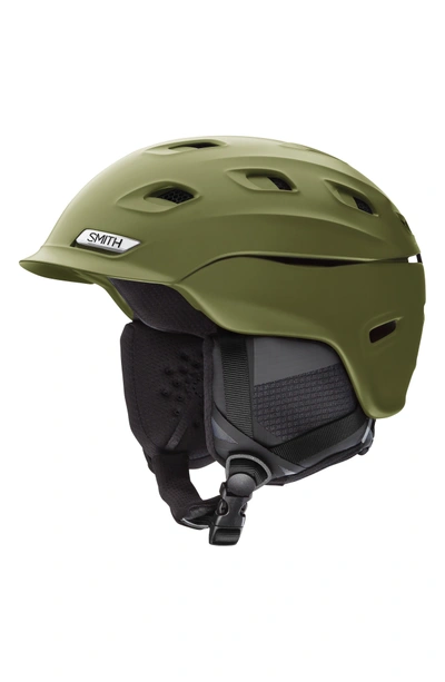 Smith Vantage Mips Ski Helmet - Green In Matte Olive