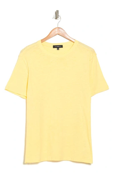 Westzeroone Kamloops Short Sleeve T-shirt In Canary Yellow