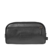 Barbour Leather Travel Kit In Black