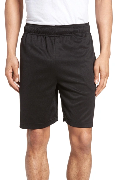 Majestic Work Out Lounge Shorts In Black