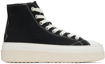 Isabel Marant Lace-up High-top Trainers In Black