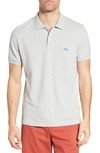 Rodd & Gunn 'the Gunn' Pique Sports Fit Cotton Polo In Ash