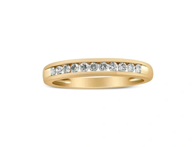 Haus Of Brilliance 14kt Yellow Gold Diamond Channel Band Ring